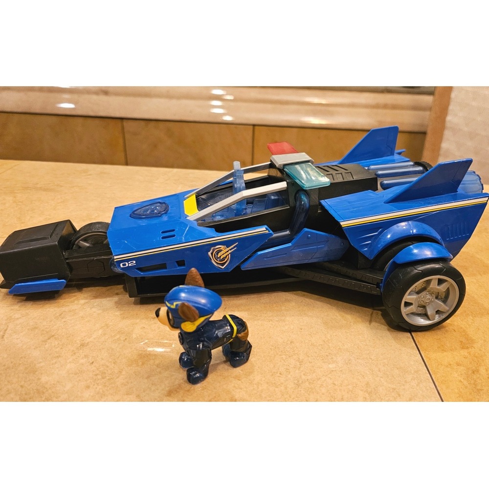 Nickelodeon Paw Patrol the mighty movie Chase‎ Transforming cruiser light Sound